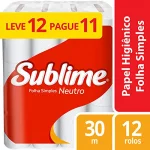 PAP HIG SUBLIME C/12UN